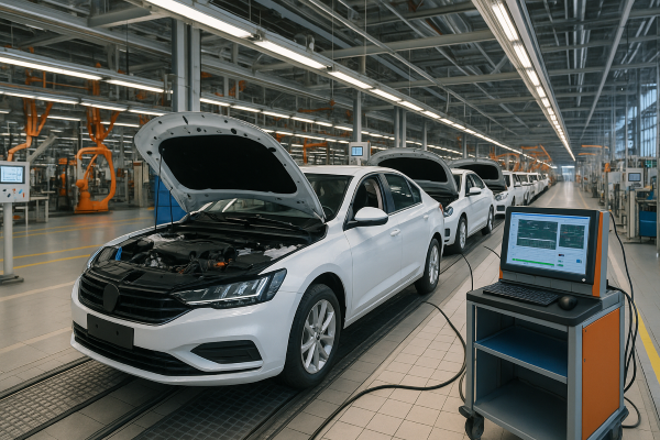 Linea di produzione auto